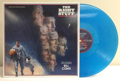 Bill Conti   The Right Stuff (1983) Complete Score LP / Newly Remastered !!
