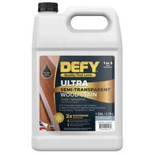 DEFY Ultra Semi-Transparent Wood Stain Pewter Gray gal