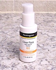 Neutrogena Clear Face Face Serum Sunscreen, 1.7 fl. oz. Expires 2/27 NEW