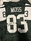 SANTANA MOSS Signed Jersey New York Jets WR Beckett COA