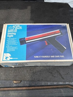 Sears Craftsman Clamp on Inductive Timing Light Usa NOS RARE 1970s  21174