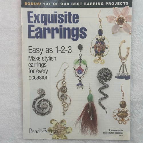Exquisite Earrings Bead&Button Magazine 2004 Jewelry Making Guide
