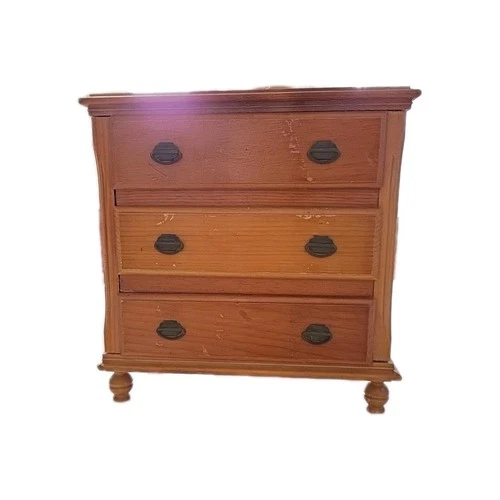 Vintage Keystone Three Drawer Dresser/Bureau 1950s  1:6 Scale Barbie Sized