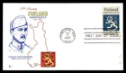 Mayfairstamps US FDC 1967 Finland Independence Gustaf Mannerheim First Day Cover