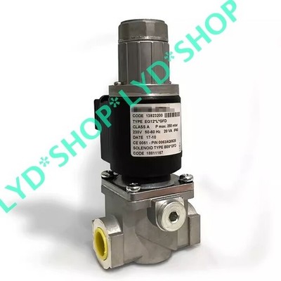 Gas solenoid valve EG12FD fast opening and closing with flow regulation *vm