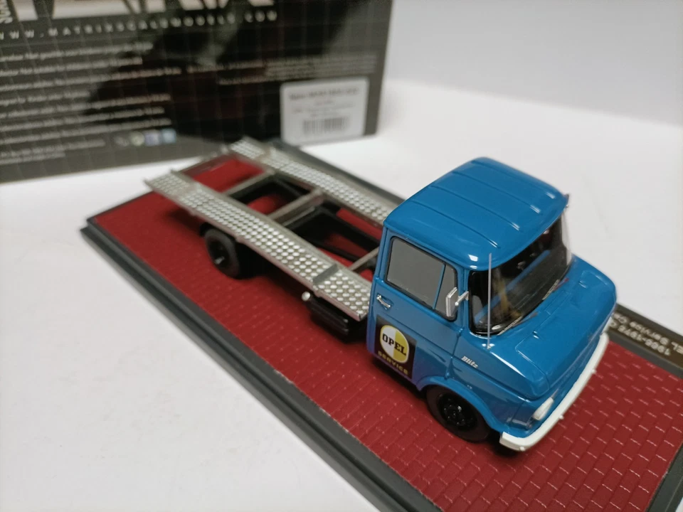 Matrix 1:43 Opel Blitz Service Transporter Model resin car model - Image 4 of 4