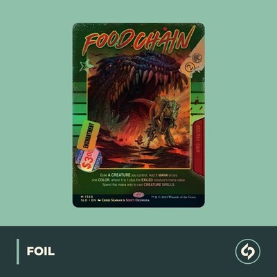 MTG | Food Chain | SECRET LAIR | NM | EN | SHOWCASE | FOIL | MAGIC