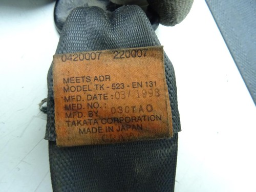 CEINTURE DE SECURITE AVANT DROIT Pajero Hardtop (V1/2/3/4) 7000C989 - Photo 4/5