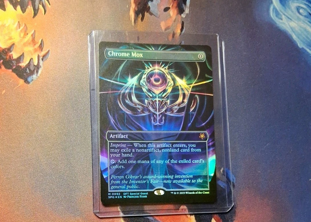Chrome Mox (Borderless) 92 Mythic Special Guests Magic: The Gathering Foil NM
