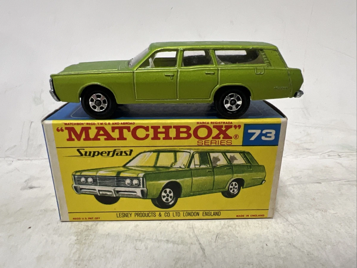 Matchbox Mercury 1970 Vehicle Year Vintage Manufacture Diecast
