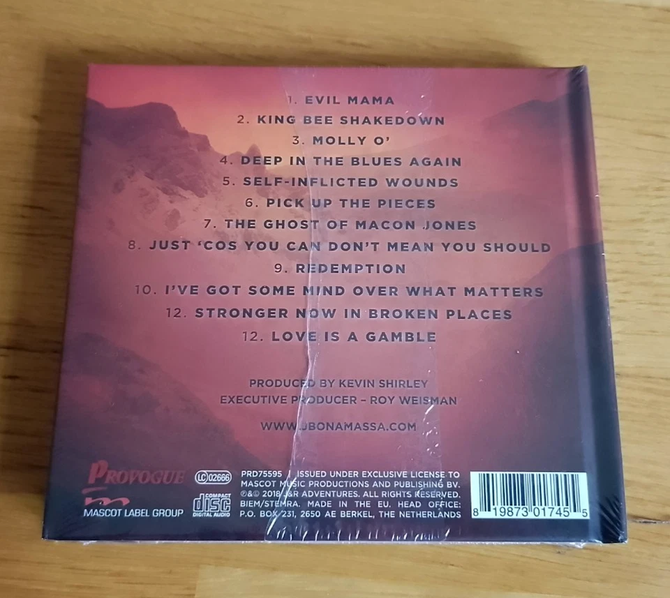 Joe Bonamassa - Redemption (Limited Edition Deluxe Version) CD Album - Bild 2 von 3