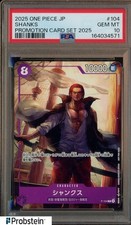Shanks P-104 One Piece Promotion Cards for sale | eBay