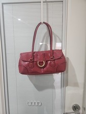 Vintage 90s Jag Croc Print Shoulder Bag. Ex Cond