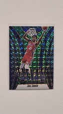 2024-25 Panini Mosaic Joel Embiid #23 Green Mosaic Prizm Elevate Sixers