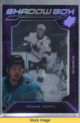2020-21 SPx Shadow Box Tomas Hertl #SB-30 READ 0b3