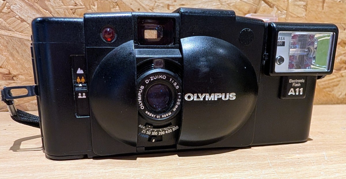 フィルムカメラ OLYMPUS XA + A11 Amazon | Olympus XA A11付き | コンパクト 通販