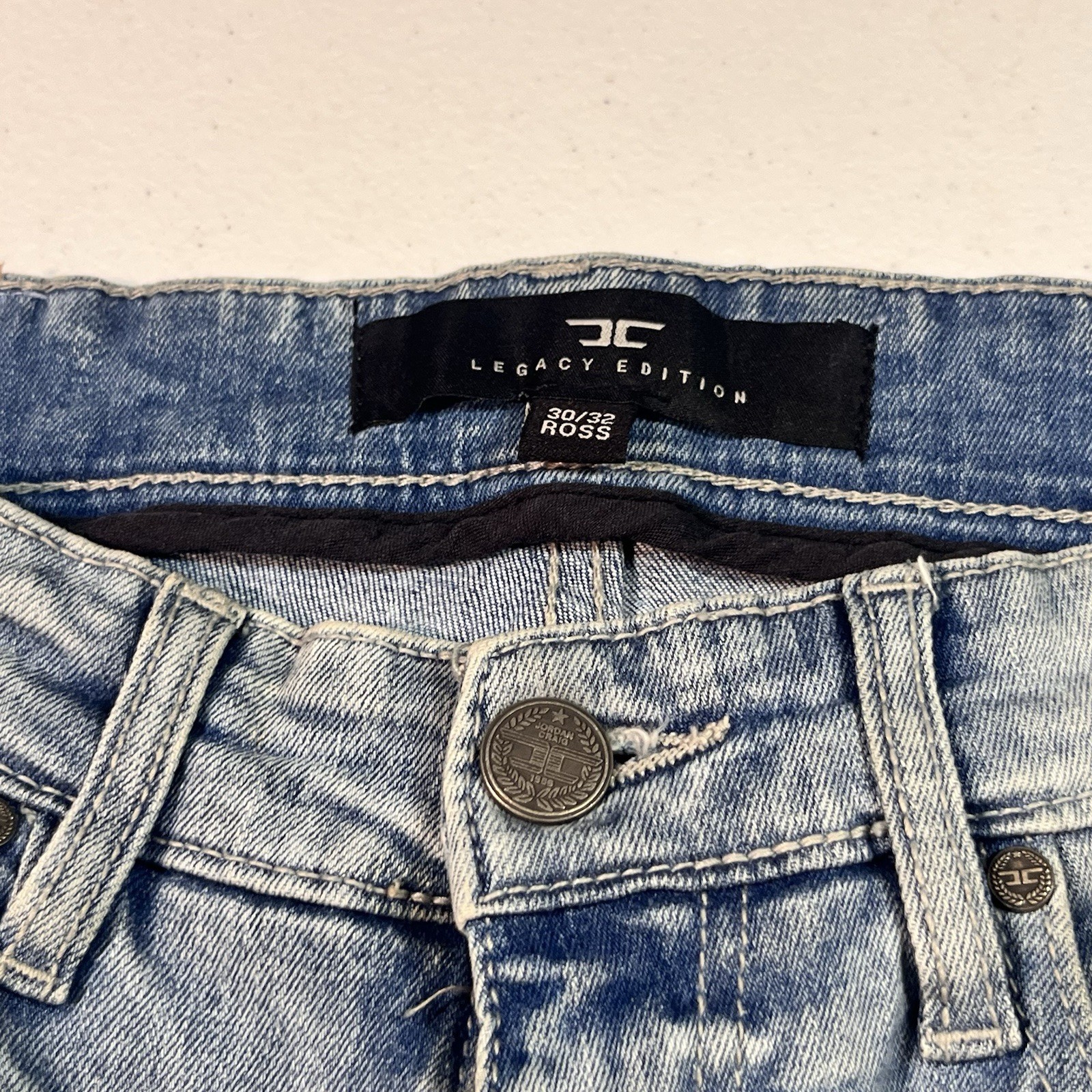 Jordan Craig Legacy Edition Men’s Jeans Ross 30x32 Distressed thumbnail 5