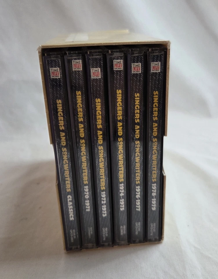 Певцы и авторы песен 11 компакт-дисков набор Time Life музыка 1970-1979 различные исполнители - Изображение 3 из 4