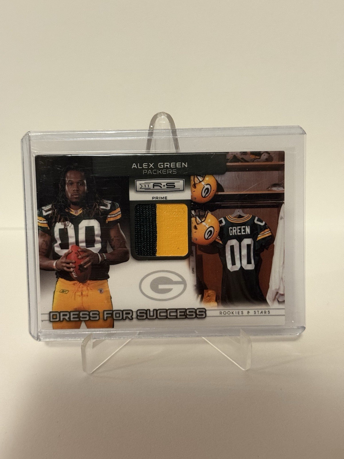 Alex Green Panini Rookies & Stars Dress for Success Jersey #11 Patch