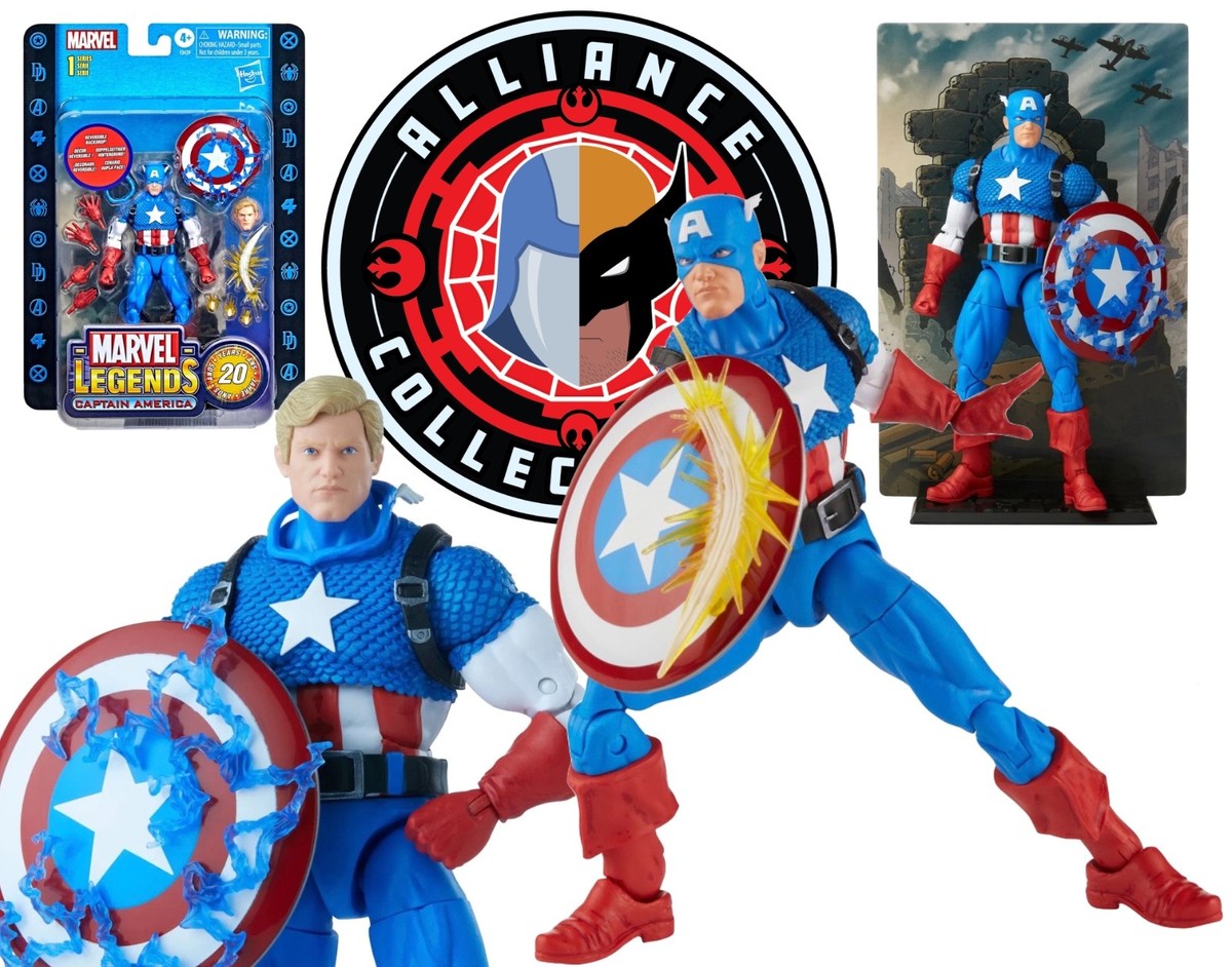 2022 Marvel Toy Biz Legends 20th Anniversary CAPTAIN AMERICA 6