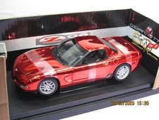 2003 50 TH ANNIVERSARY CORVETTE Z 06 RED CHROME 1:18