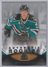 John McCarthy 2010-11 SP Game Used Authentic Rookies #/699
