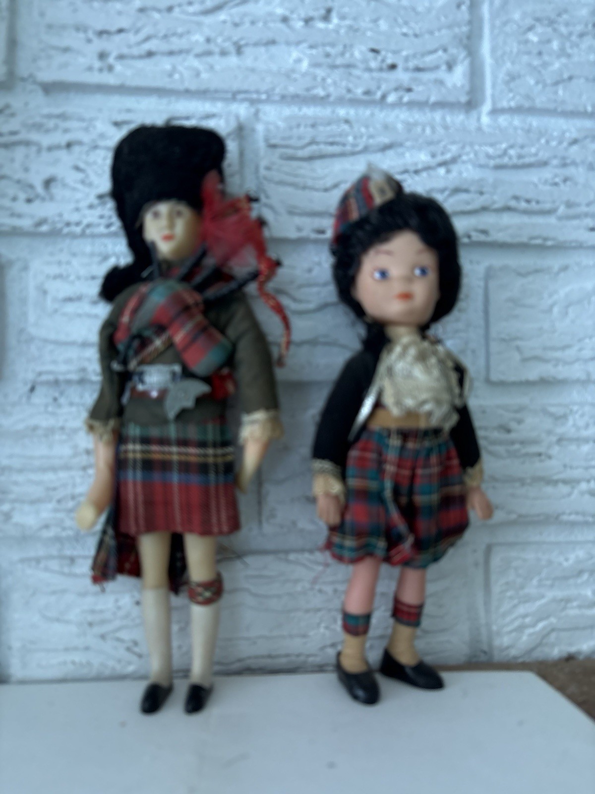2 English/Scotland collectible Dolls