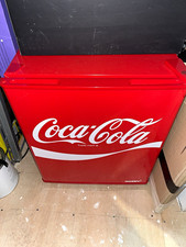 Husky Coca-Cola Red Table Top Mini Fridge, Single Door, Manual Defrost