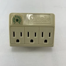 Vintage Surge2+ Model 30022 Surge Protector with 3 outlets Tested Works