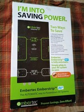 New Embertec Emberstrip AV EBUSAV-ET-08, 8-Outlet, 2 APS Power Saving