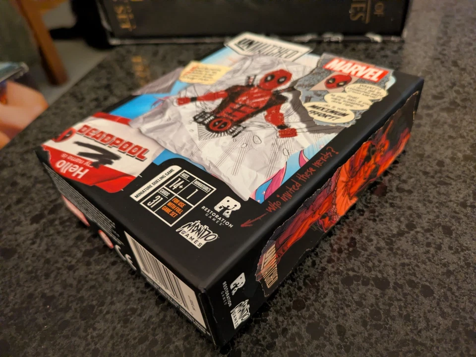 Deadpool Unmatched - Sleeved, Never Played - Marvel Mondo Games Board Game - Image 3 of 4