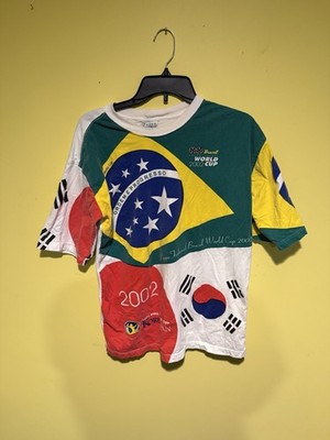Vintage 2000s Japan Korea FIFA World Cup 2002 football tournament T Shirt L