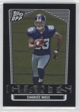 2007 Topps Draft Picks and Prospects (DPP) Chrome Black Sinorice Moss #55 0a1