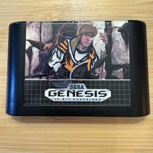 SEGA 💥 Fatal Labyrinth 💥 Genesis Cart Only Clean Tested Works Painted Label 🔥