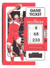 2021-22 Panini Contenders #91 Rui Hachimura Game Ticket Bronze