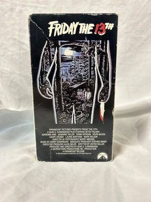 1980 Friday The 13TH VHS 1395 (1994) 1st Movie SP Mode NICE Condition Paramount