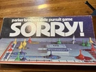 Vintage 1972 SORRY! Board Game Parker Brothers Original