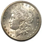 1887 S Morgan Silver Dollar $1 Brilliant Uncirculated BU+ San Francisco