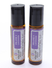 2-PK / Vitality Extracts FRANK & LAVENDER Pure Essential Oil ROLL-ON - 10mL ea