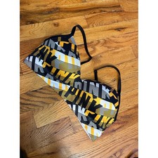 Pink/Victoria Secret Black Yellow Bra