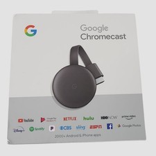Buy Google Chromecast with Google TV 4K UHD Media Streamer - Snow