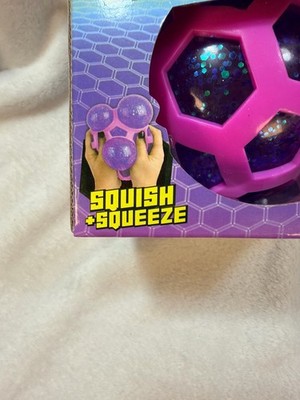 Crazy Fun Jumbo Hex A Squish Ball TikTok Viral Squishy Stress Toy