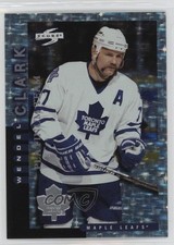1997-98 Score Team Collection Toronto Maple Leafs Platinum Wendel Clark #5 s6r