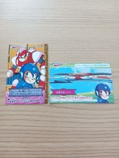 LOTTE Megaman card set of 2 ROCKMAN LOTTE