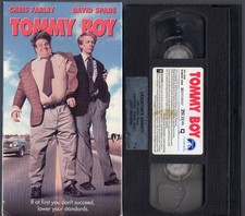 Tommy Boy Vintage VHS Tape 1995 Comedy Chris Farley David Spade