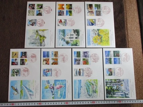 Japan Stamp First Day Cover FURUSATO Stamp (地方自治法施行60周年記念) Large format 2015