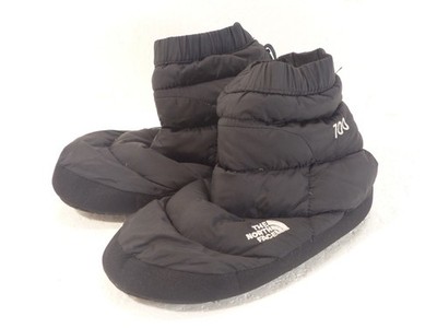 Women's The North Face Nuptse 700 Down Lightweight Puffer Booties Black Size S