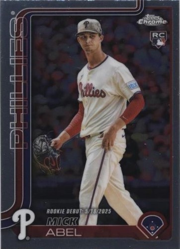 2025 Topps Update Mick Abel Rookie Debut Diamante Foil #US270 