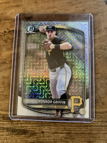 New Listing2025 Bowman Draft - Chrome Konnor Griffin #BDC-102 Mojo Refractor (RC)