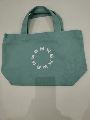 BMW Mini Tote Bag Green Women Rare Bayerische Motoren Werke Moel VHTF Limited Ed